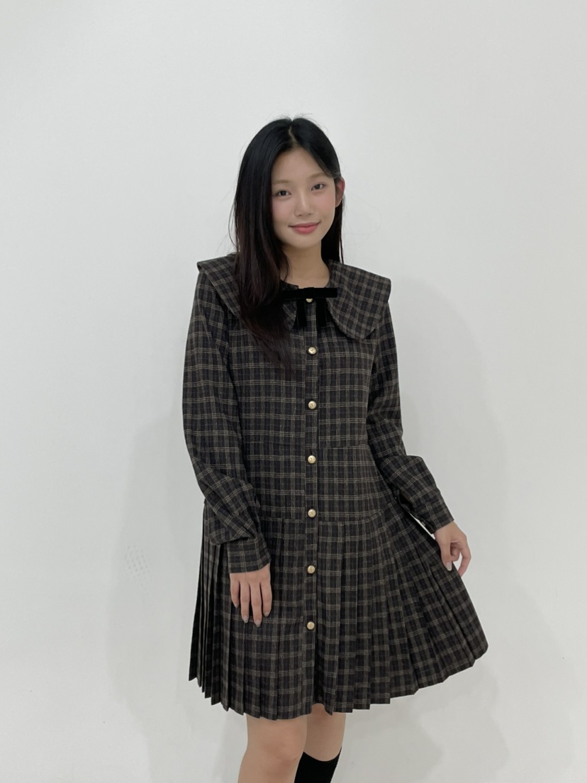 ANNA VERRY-P東大門㊣代購女裝新款休閑推薦時尚真品連衣裙ANNA VERRY-P連衣裙