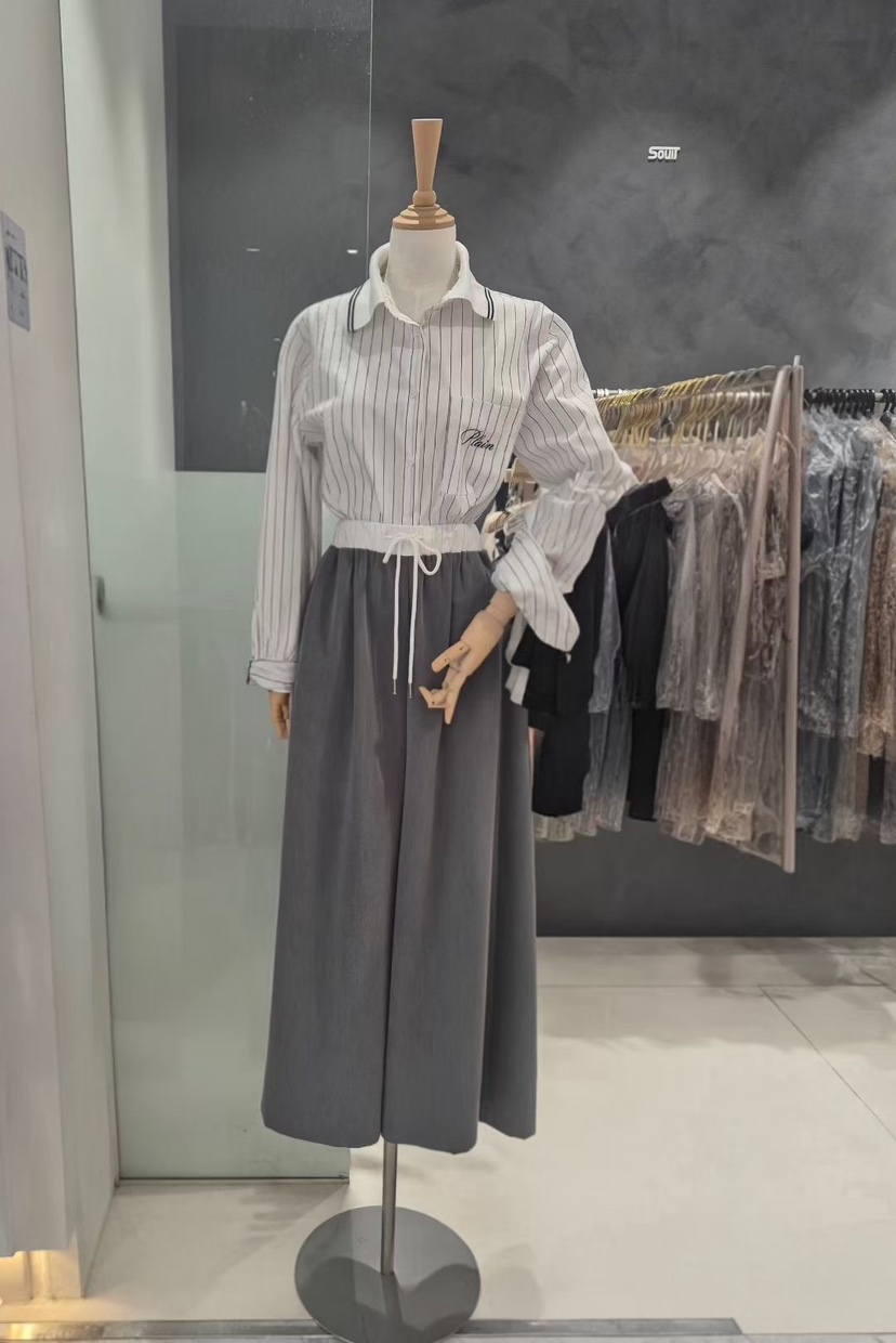 SOUIT東大門㊣實拍女裝新品人氣職業時尚休閑真品襯衫蕾絲衫SOUIT by mabel-L襯衫/蕾絲衫