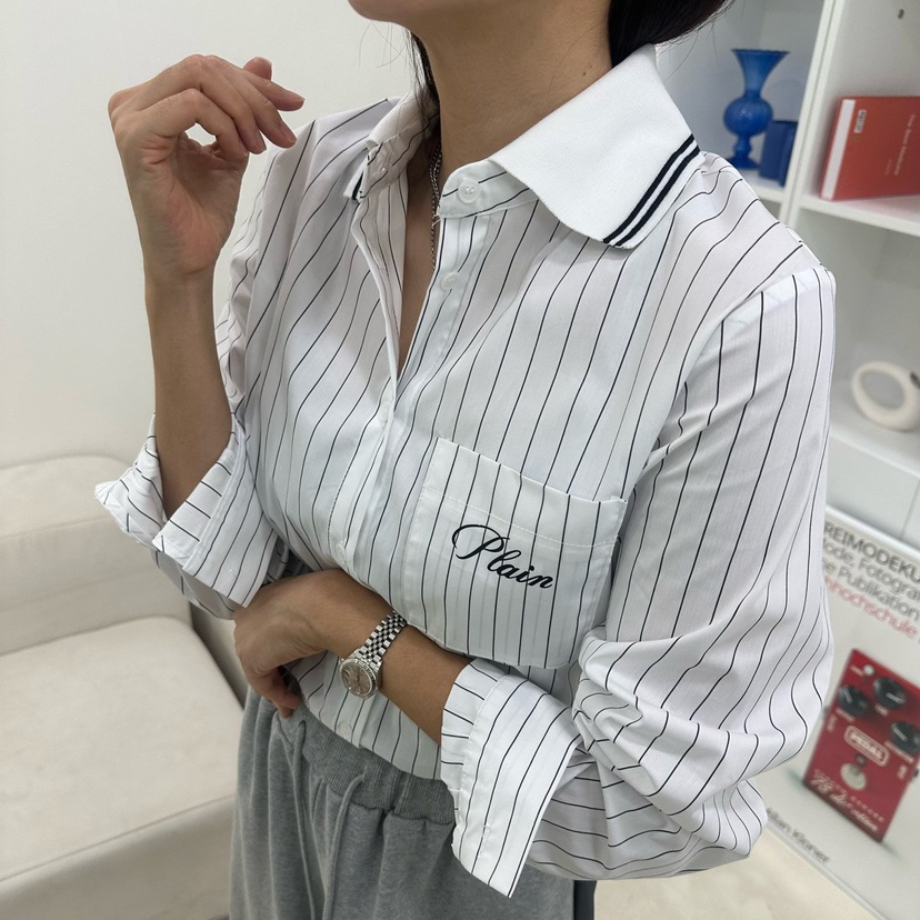 SOUIT東大門㊣實拍女裝新品人氣職業時尚休閑真品襯衫蕾絲衫SOUIT by mabel-L襯衫/蕾絲衫
