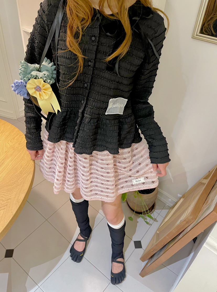 BOUTIQUE-L韓國代購㊣女裝新款休閑推薦職業25秋冬襯衫蕾絲衫BOUTIQUE-L襯衫/蕾絲衫