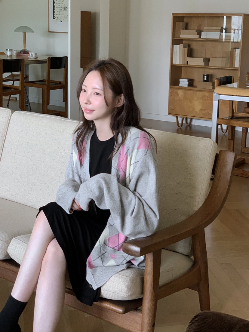 THE ABLE東大門㊣實拍女士新款職業熱賣時尚推薦針織衫開襟衫THE ABLE/TA針織衫
