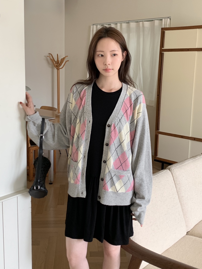 THE ABLE東大門㊣實拍女士新款職業熱賣時尚推薦針織衫開襟衫THE ABLE/TA針織衫