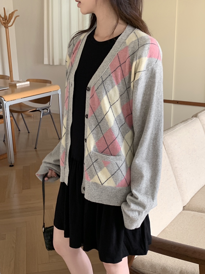 THE ABLE東大門㊣實拍女士新款職業熱賣時尚推薦針織衫開襟衫THE ABLE/TA針織衫