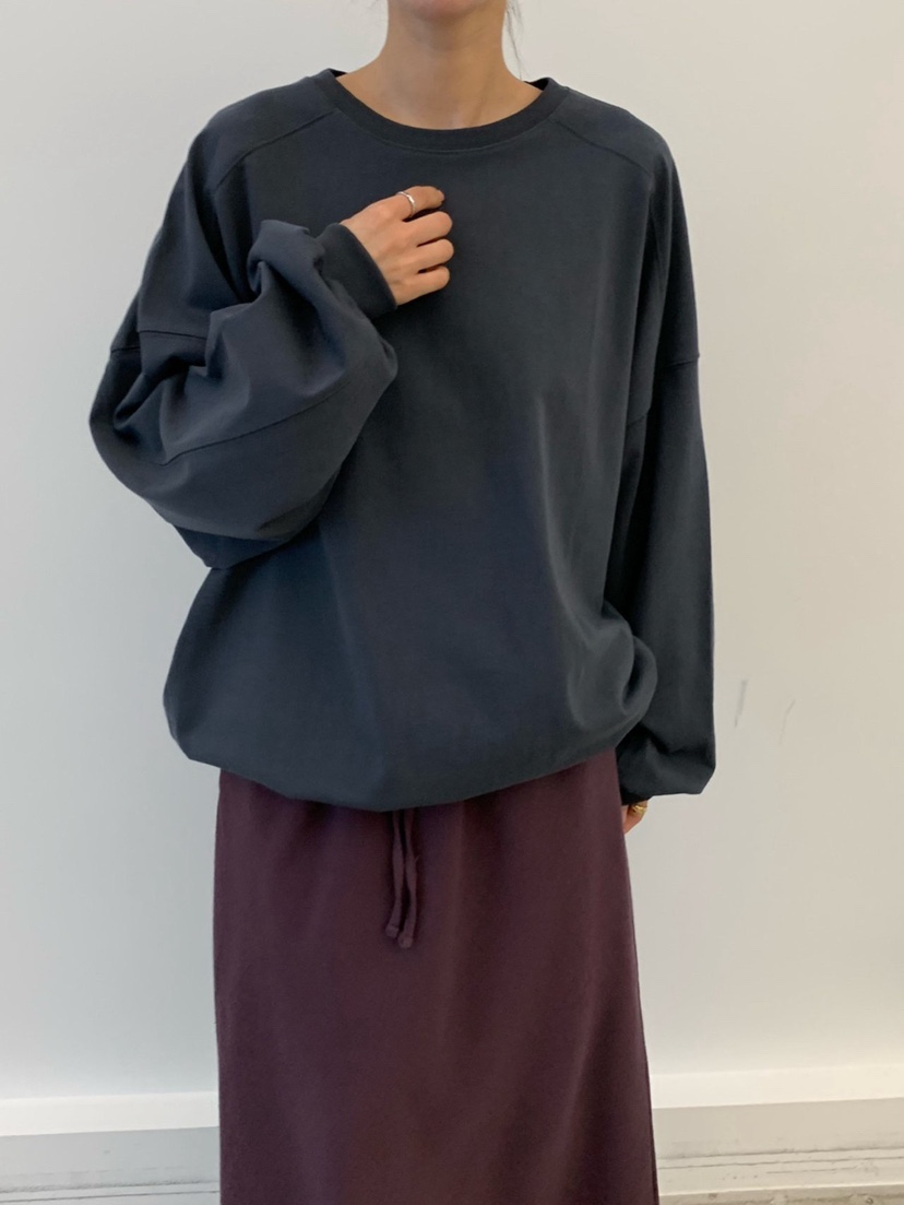 COBALT BLUE東大門㊣實拍女裝新款人氣時尚25秋冬職業衛衣COBALT BLUE衛衣