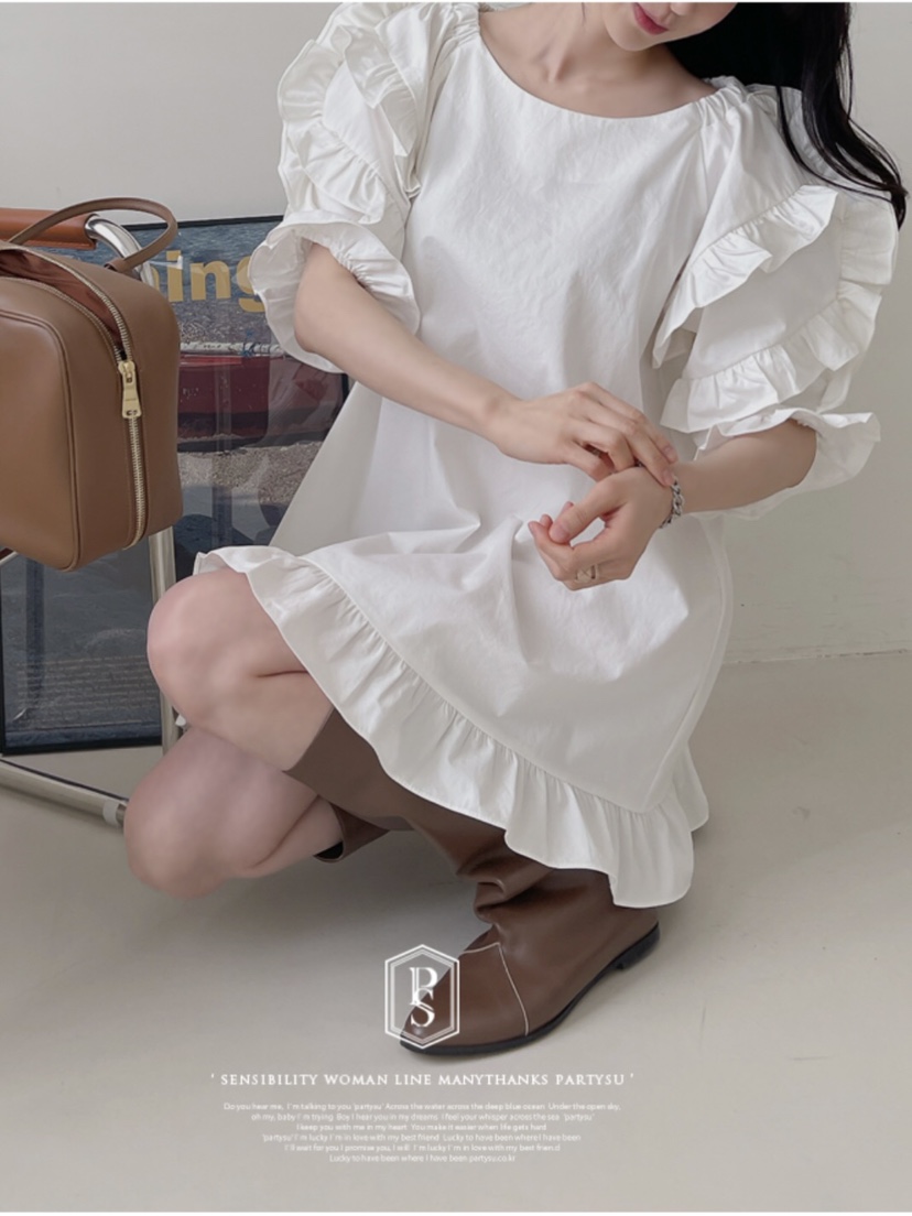 MELTED-P東大門㊣實拍女士新品真品時尚職業25秋冬人氣連衣裙MELTED-P連衣裙