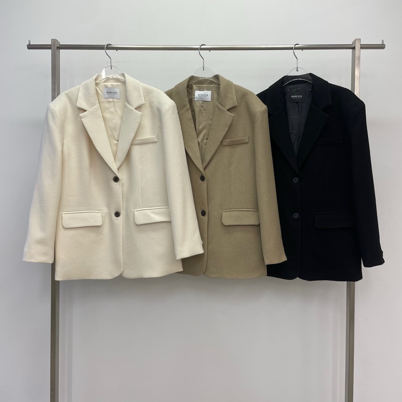 REVE CITE-L東大門㊣直郵女士新品職業休閑時尚人氣夾克寬松REVE CITE夾克