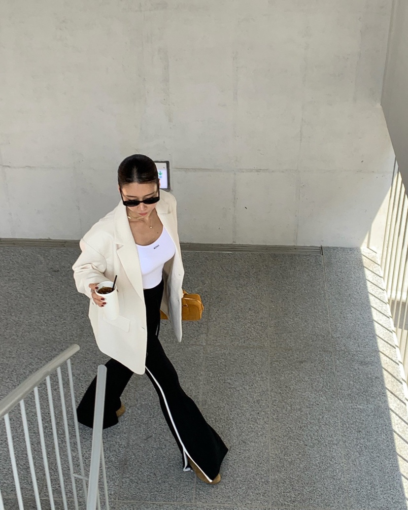 REVE CITE-L東大門㊣代購女裝新款人氣休閑真品職業休閑褲REVE CITE休閑褲