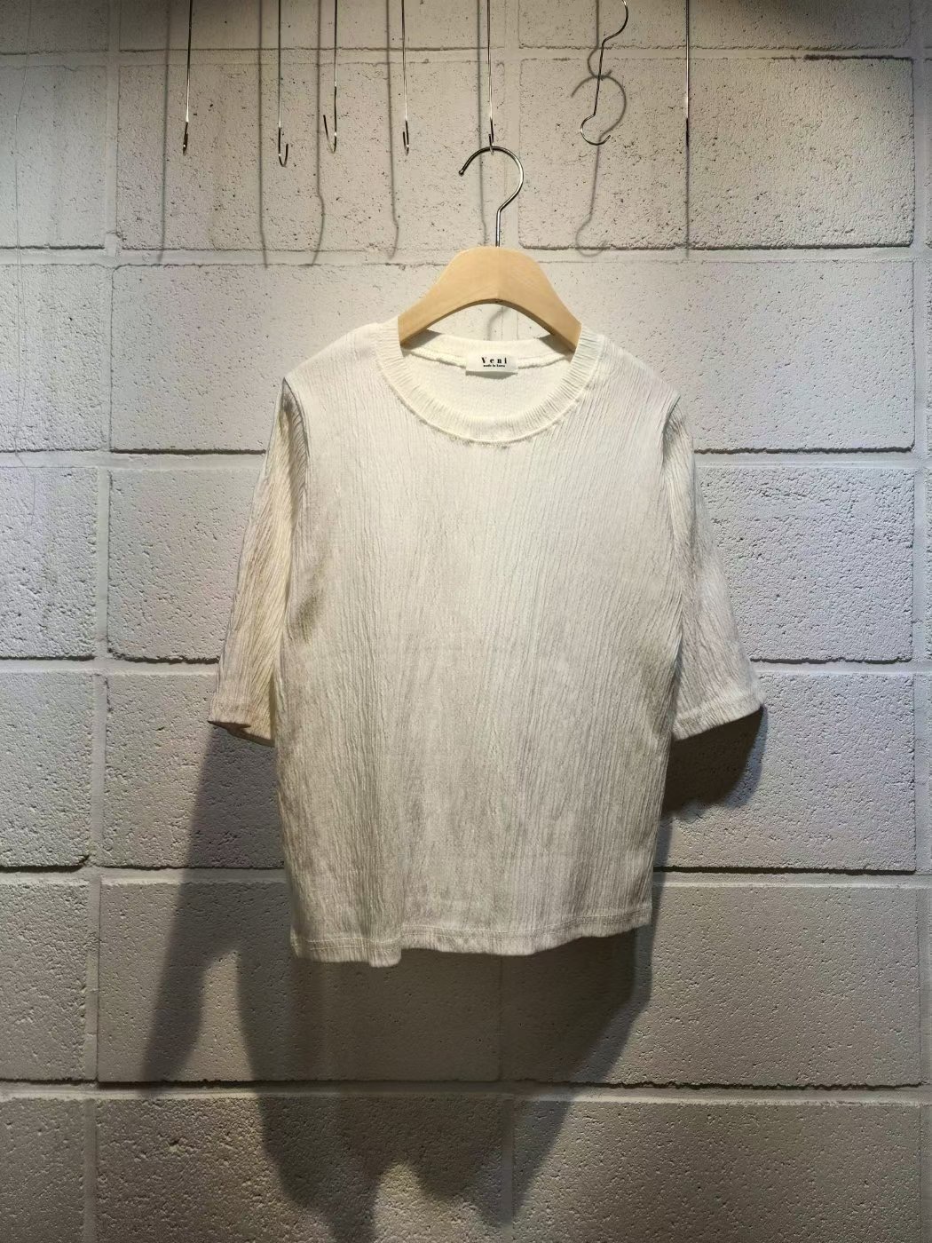 VENI韓國代購㊣女裝新品職業推薦25秋冬休閑真品人氣時尚T恤VENIT恤