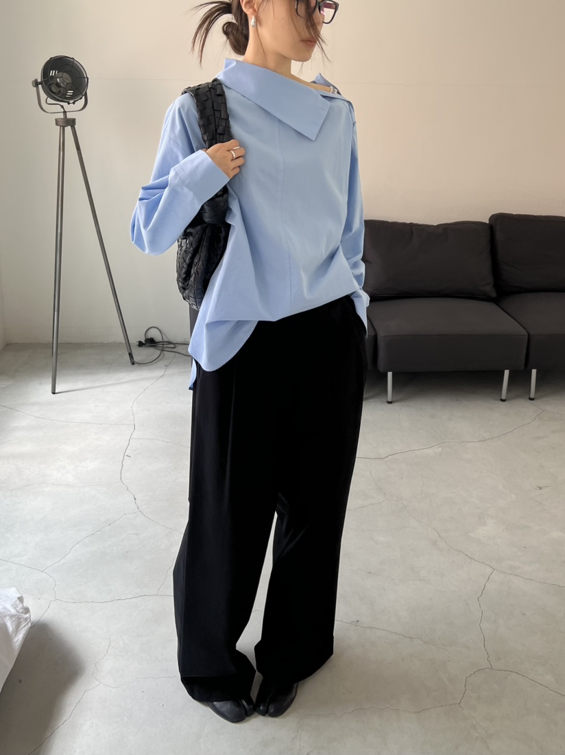 NOVUS韓國代購㊣女士新款職業真品25秋冬熱賣襯衫蕾絲衫紐扣NOVUS襯衫/蕾絲衫