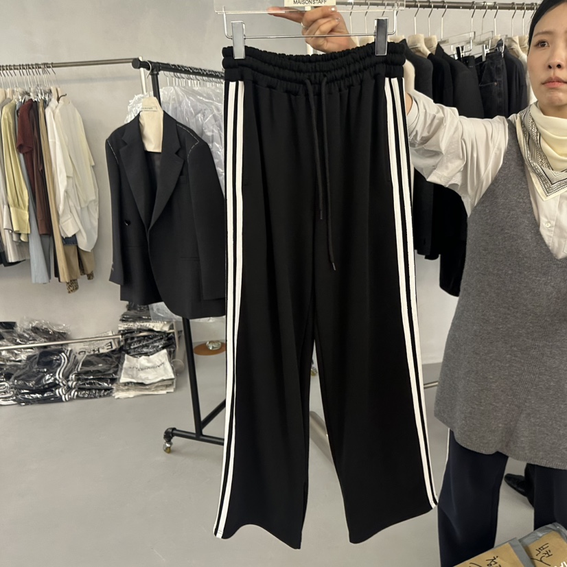 DOUBLE STANDARD/LE SMOKING/MAISONSTAFF韓國直郵㊣女士新款25秋冬休閑褲MAISONSTAFF休閑褲圖色2