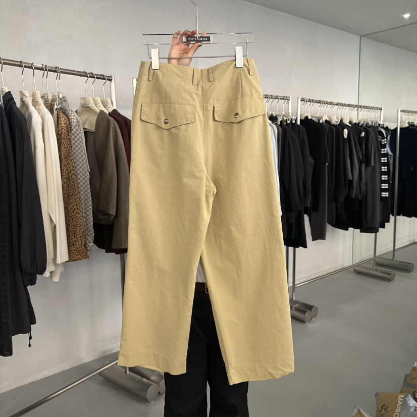 DOUBLE STANDARD/LE SMOKING/MAISONSTAFF東大門㊣代購女士新品熱賣休閑褲MAISONSTAFF休閑褲