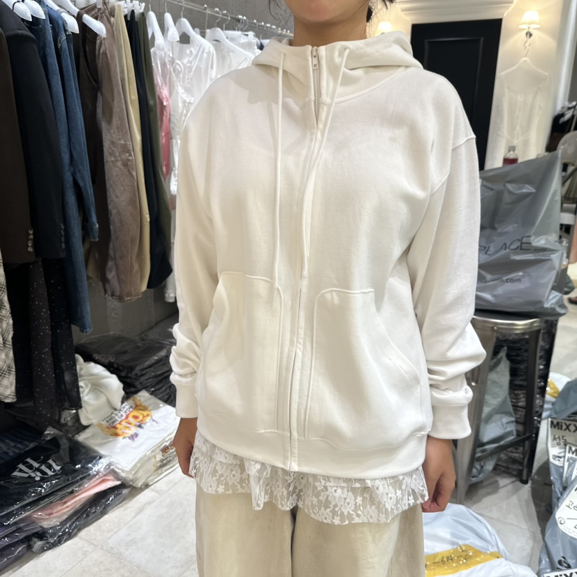 MIXXIN東大門㊣直郵女士新品休閑時尚25秋冬夾克不含內搭連帽衫MIXXIN夾克圖色2