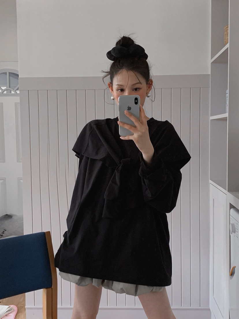 JKICHI韓國代購㊣女士新品25秋冬職業真品時尚休閑長袖T恤套裝JKICHI長袖T恤