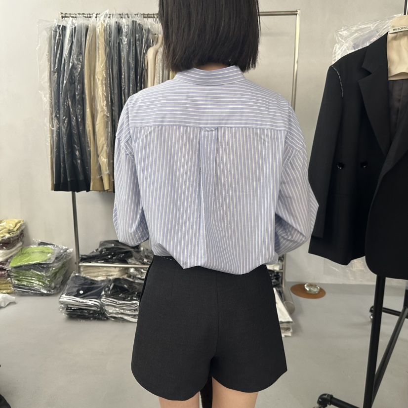 DOUBLE STANDARD/LE SMOKING/MAISONSTAFF韓國直郵㊣女士新品職業襯衫蕾絲衫MAISONSTAFF襯衫/蕾絲衫