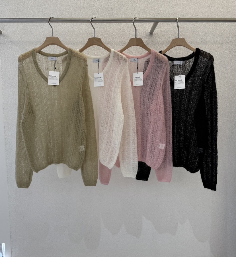 ABLERING韓國代購㊣女裝新品25秋冬熱賣時尚真品針織衫馬海毛ABLE STANDARD/ABLERING針織衫