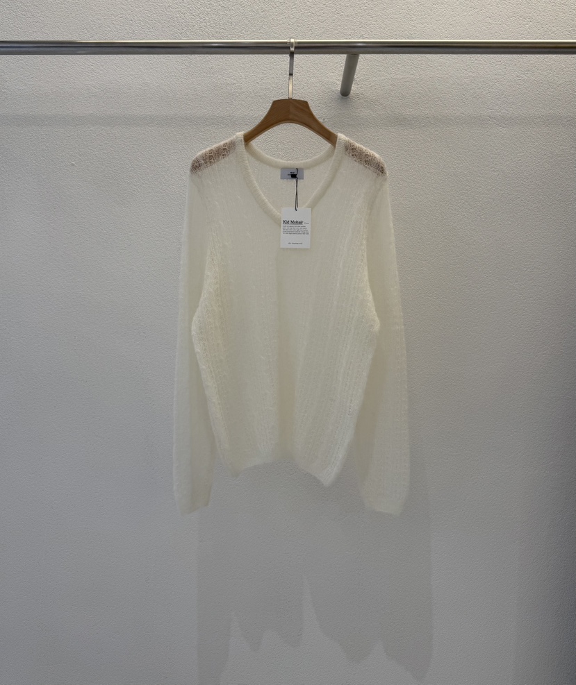 ABLERING韓國代購㊣女裝新品25秋冬熱賣時尚真品針織衫馬海毛ABLE STANDARD/ABLERING針織衫圖色2