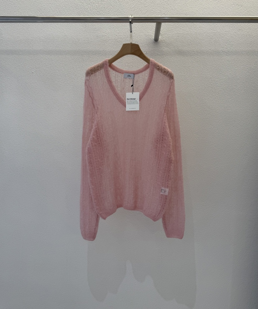 ABLERING韓國代購㊣女裝新品25秋冬熱賣時尚真品針織衫馬海毛ABLE STANDARD/ABLERING針織衫圖色3