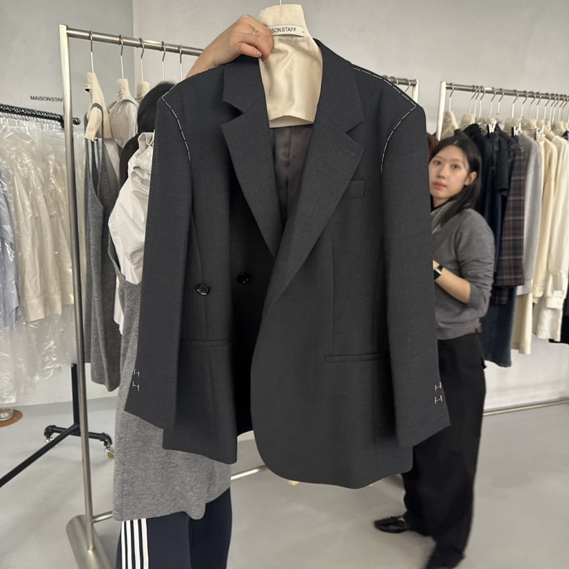 DOUBLE STANDARD/LE SMOKING/MAISONSTAFF韓國直郵㊣女士新款人氣夾克MAISONSTAFF夾克