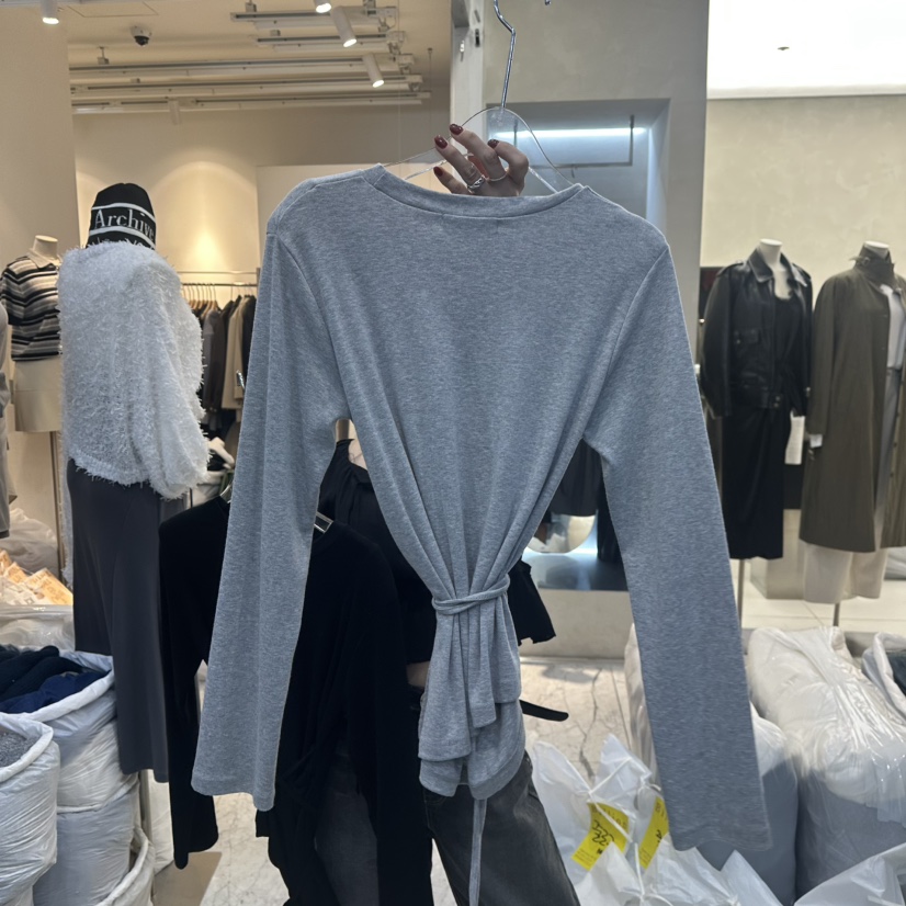 BILLION-L韓國直郵㊣女士新品推薦職業人氣時尚休閑長袖T恤BILLION-L長袖T恤