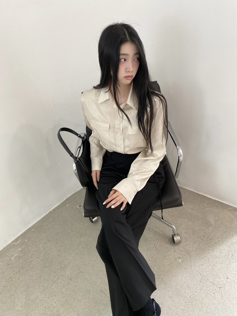 NDE東大門㊣代購女士新款時尚人氣休閑熱賣推薦真品襯衫蕾絲衫NDE襯衫/蕾絲衫