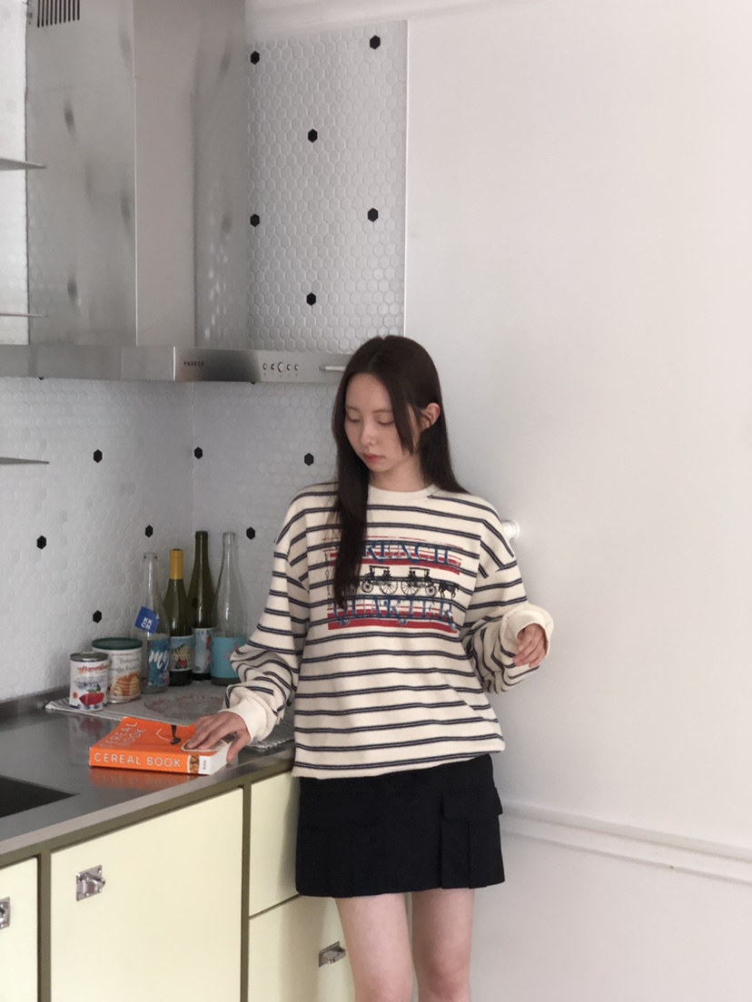 THE ABLE韓國直郵㊣女裝新款休閑職業時尚真品熱賣推薦衛衣THE ABLE/TA衛衣