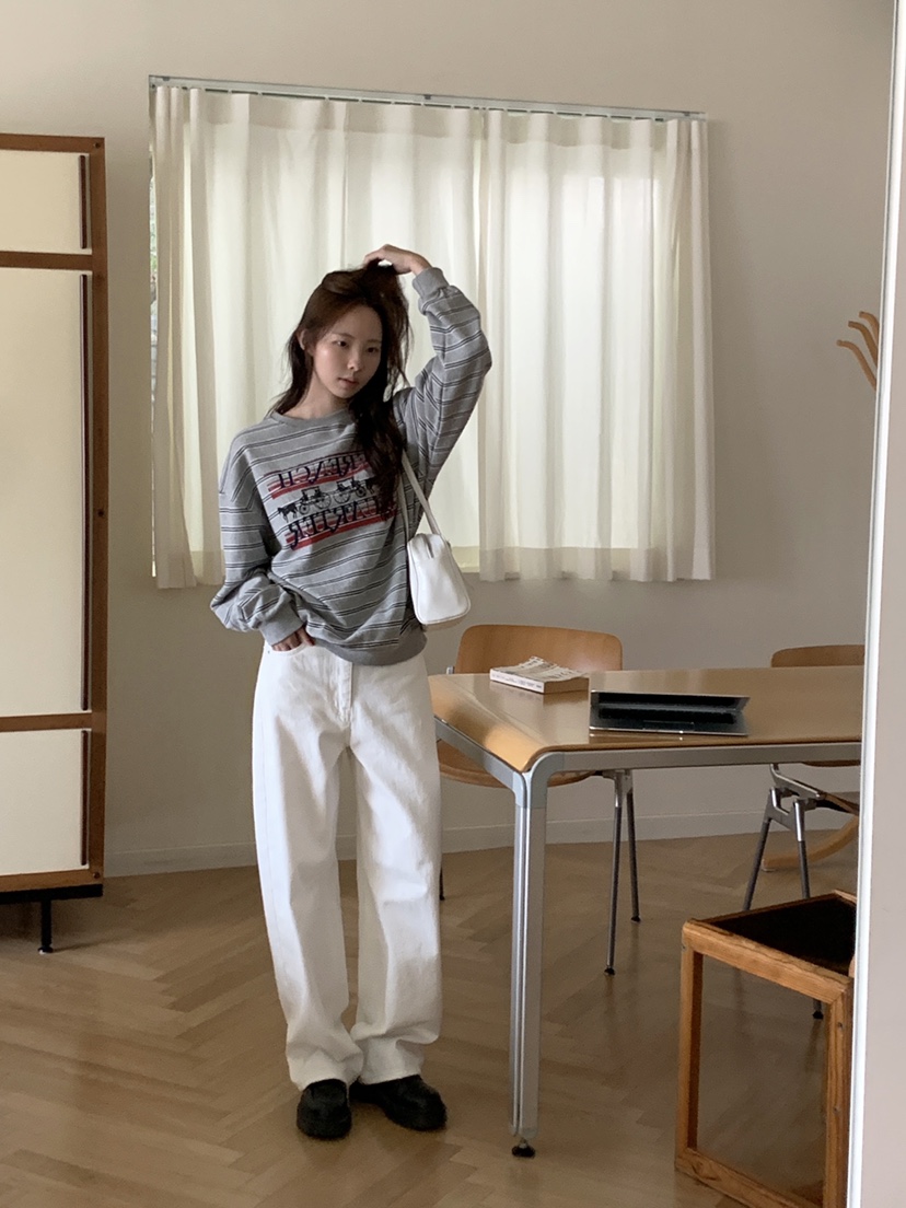 THE ABLE韓國直郵㊣女裝新款休閑職業時尚真品熱賣推薦衛衣THE ABLE/TA衛衣
