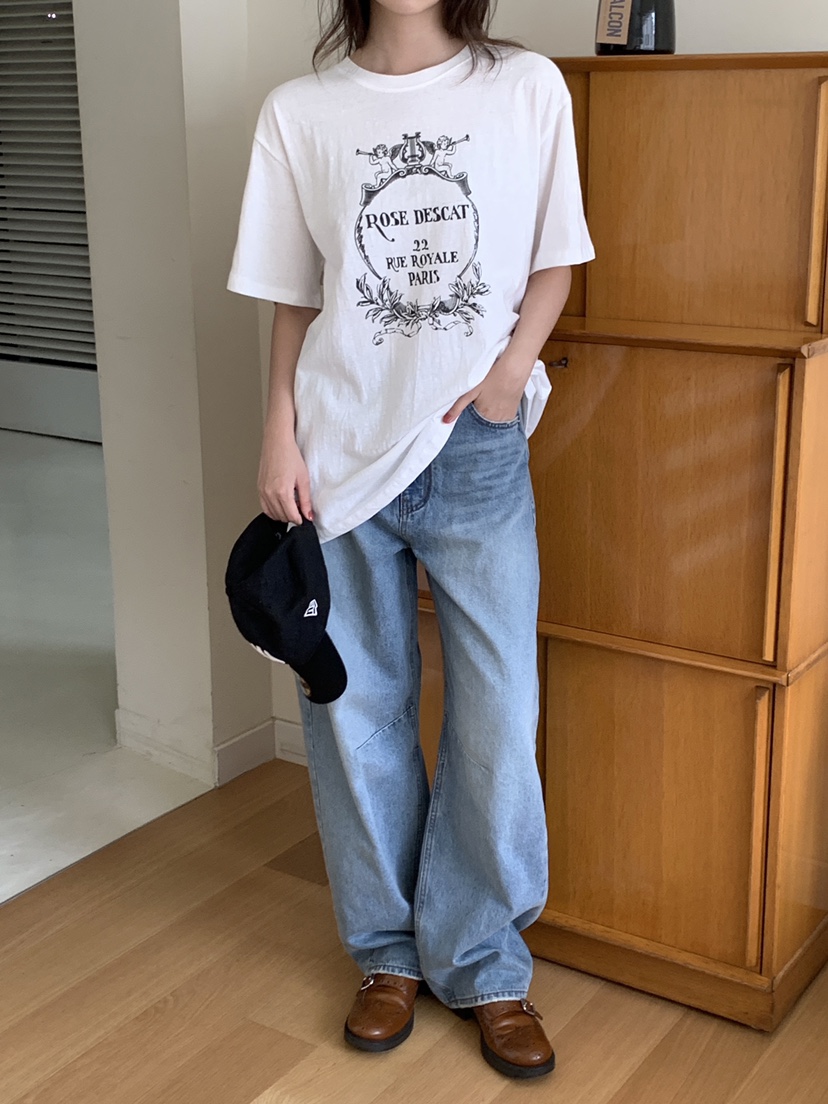 THE ABLE東大門㊣代購女裝新品職業時尚人氣真品休閑推薦T恤THE ABLE/TAT恤