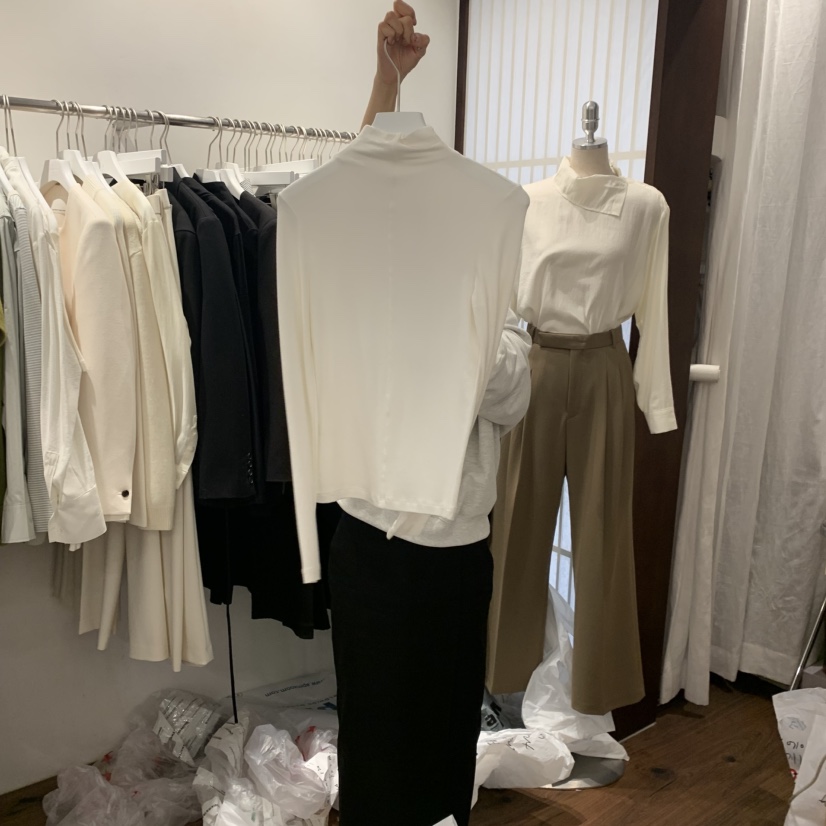 UNDERSTANDING韓國代購㊣女裝新品熱賣真品25秋冬推薦長袖T恤UNDERSTANDING長袖T恤