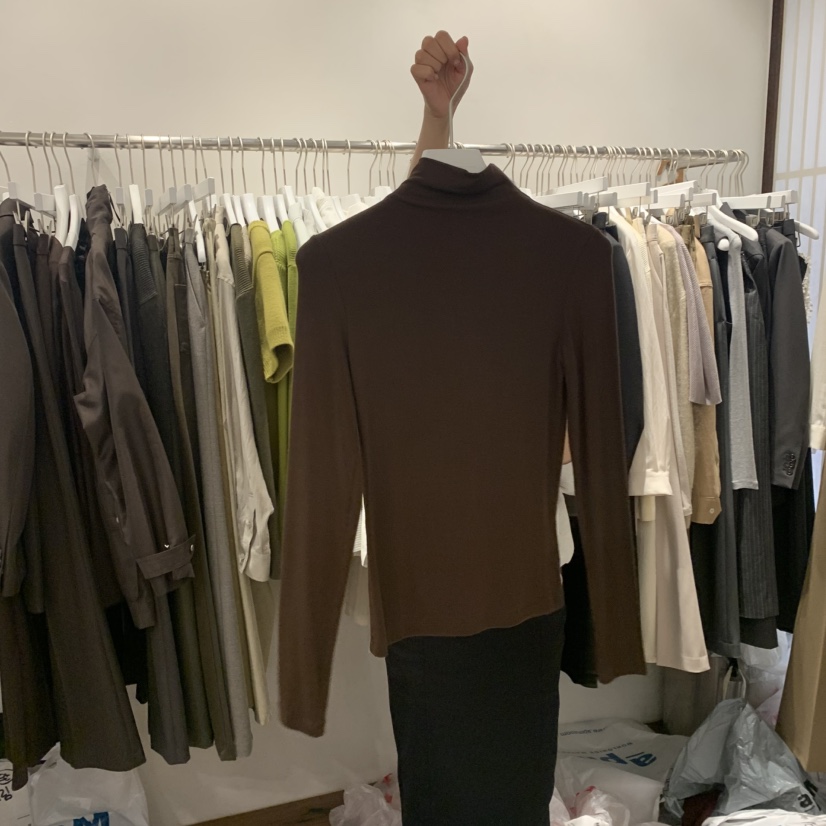 UNDERSTANDING韓國代購㊣女裝新品熱賣真品25秋冬推薦長袖T恤UNDERSTANDING長袖T恤圖色5