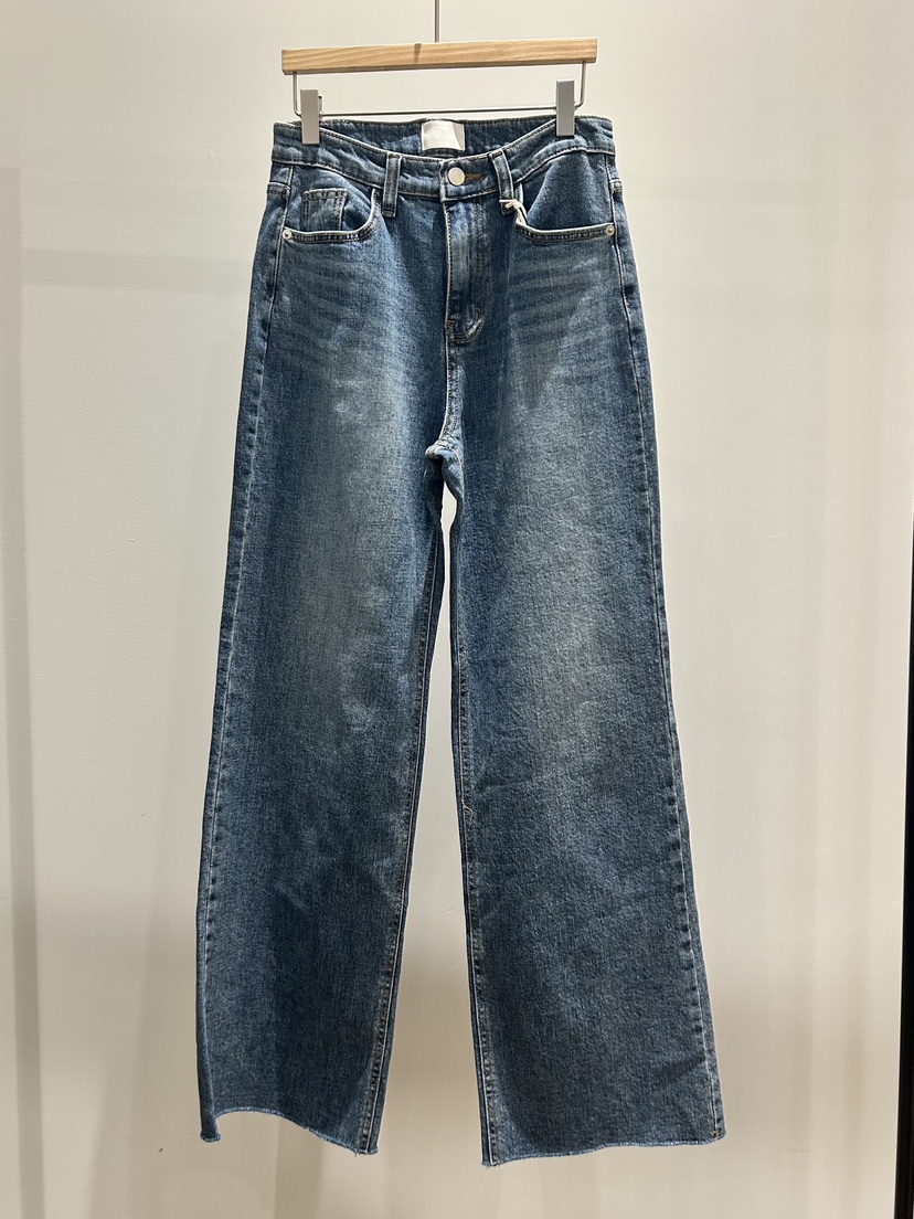 LMT(SAND LIMITED)東大門㊣代購女裝新品25秋冬牛仔褲直筒牛仔LMT/SAND LIMITED牛仔褲