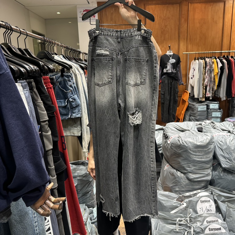 GARMENT-P東大門㊣實拍女裝新品人氣時尚真品熱賣職業牛仔褲GARMENT牛仔褲