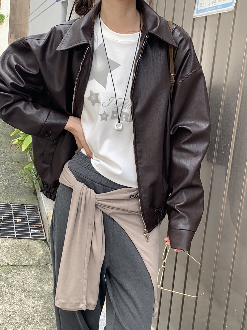 MORE THAN-P東大門㊣代購女士新品25秋冬真品職業人氣夾克MORE THAN夾克