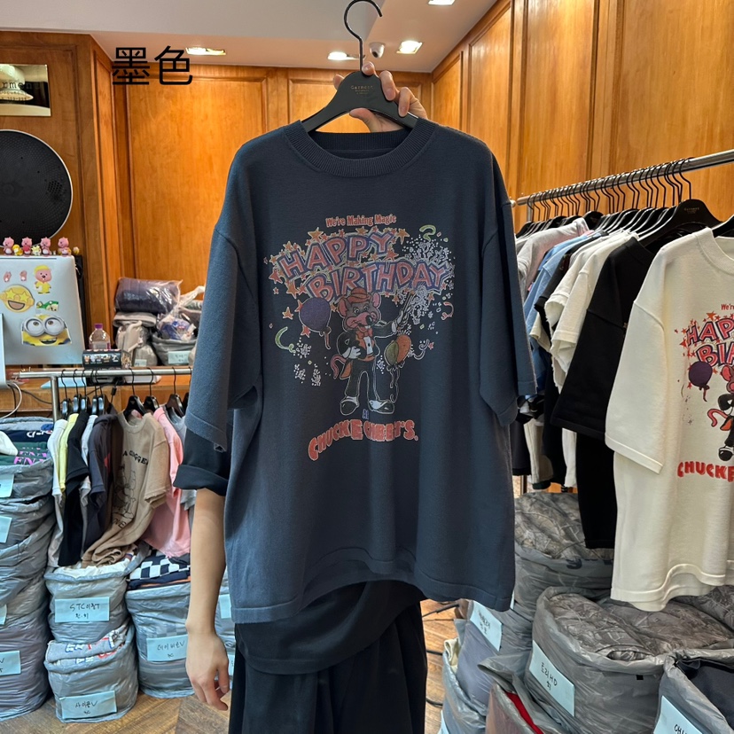 GARMENT-P東大門㊣代購女裝新款推薦真品時尚熱賣25秋冬T恤GARMENTT恤圖色2