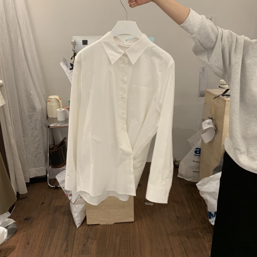UNDERSTANDING東大門㊣實拍女士新款真品休閑推薦襯衫蕾絲衫UNDERSTANDING襯衫/蕾絲衫圖色2