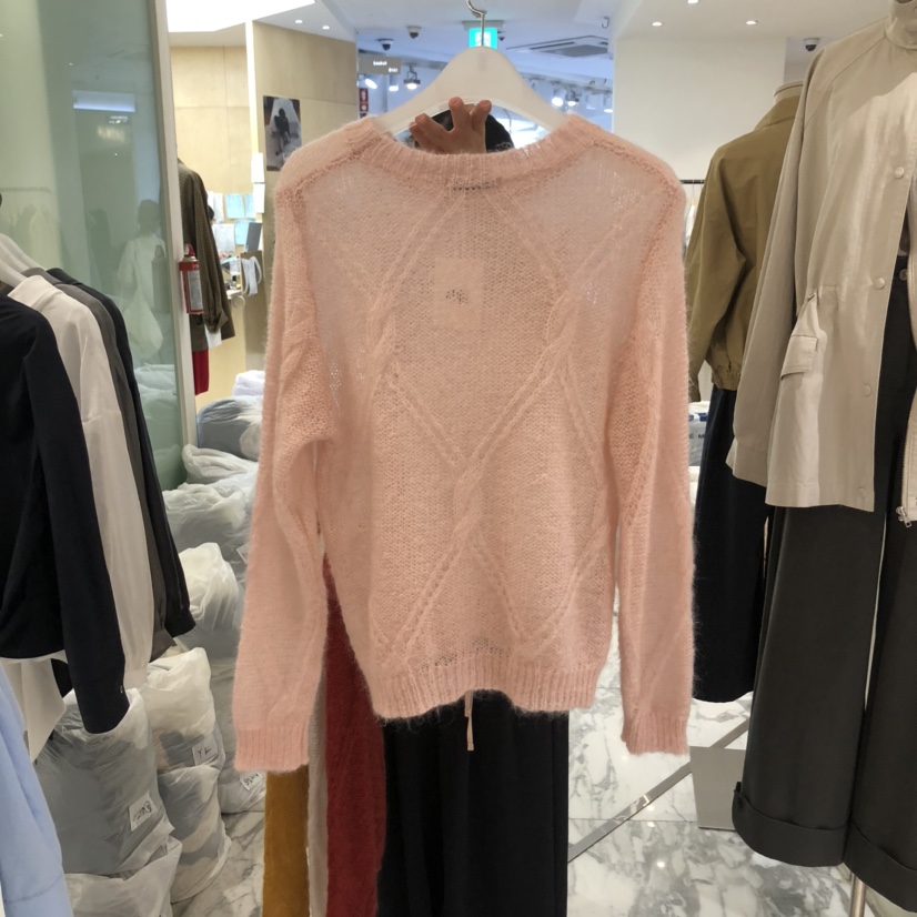 ALMOND東大門㊣直郵女士新品25秋冬真品時尚熱賣休閑針織衫ALMOND針織衫