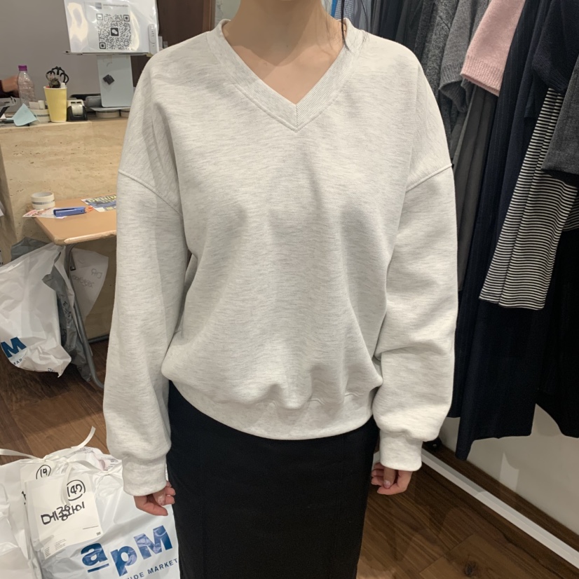 UNDERSTANDING東大門㊣直郵女裝新款時尚人氣推薦職業衛衣V領UNDERSTANDING衛衣