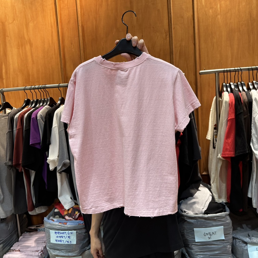 GARMENT-P東大門㊣直郵女裝新款職業休閑25秋冬人氣T恤口袋GARMENTT恤