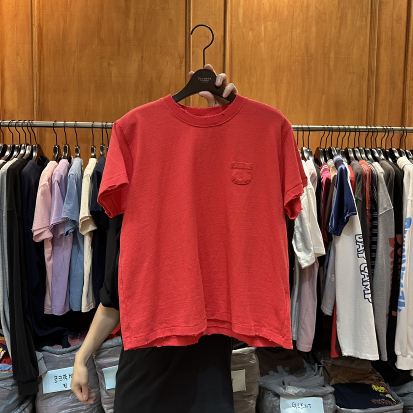 GARMENT-P東大門㊣直郵女裝新款職業休閑25秋冬人氣T恤口袋GARMENTT恤圖色10