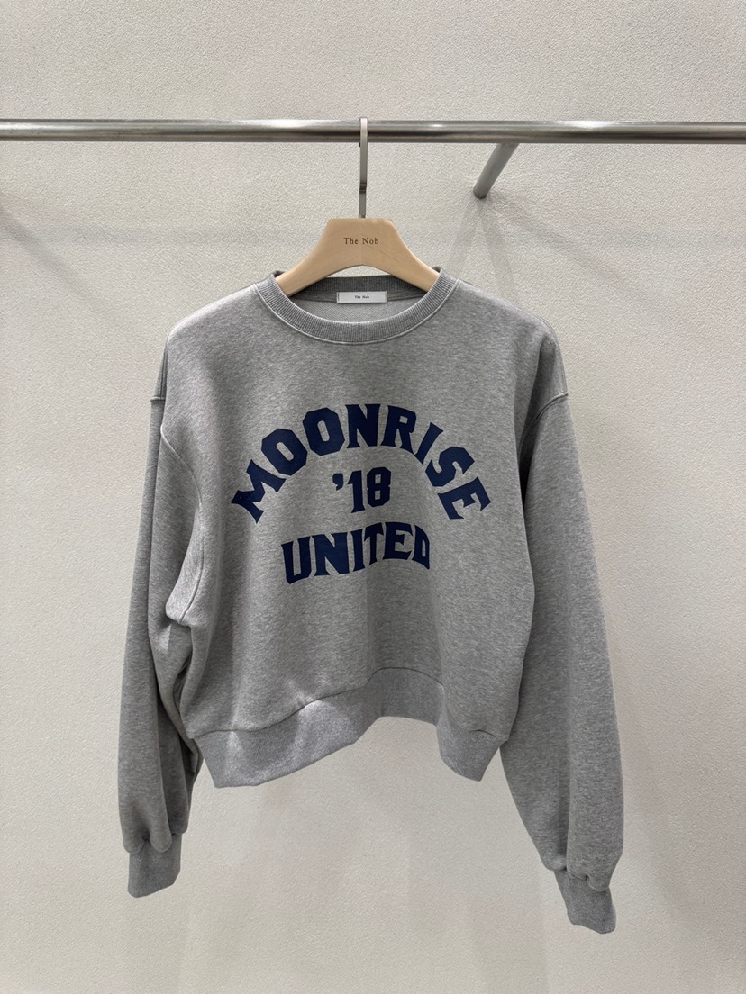 NOB韓國直郵㊣女裝新款推薦時尚職業人氣熱賣休閑25秋冬衛衣NOB衛衣圖色2