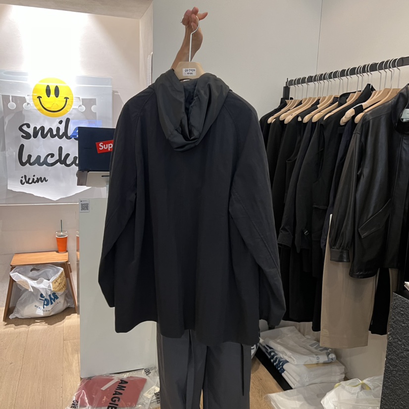 LA MAGIE FEMME韓國直郵㊣女裝新品25秋冬長款風衣兩面雙面Lamagie Femme長款風衣