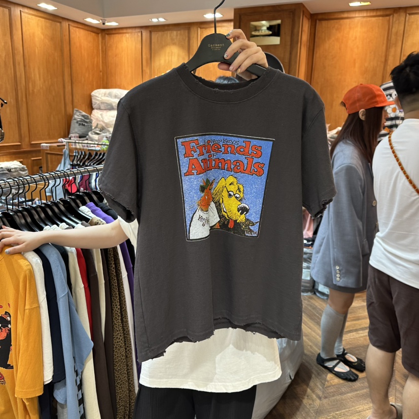 GARMENT-P東大門㊣實拍女裝新款推薦25秋冬真品熱賣人氣T恤GARMENTT恤圖色3
