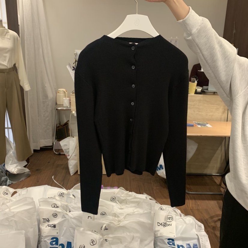 UNDERSTANDING韓國直郵㊣女裝新品真品25秋冬職業休閑針織衫UNDERSTANDING針織衫