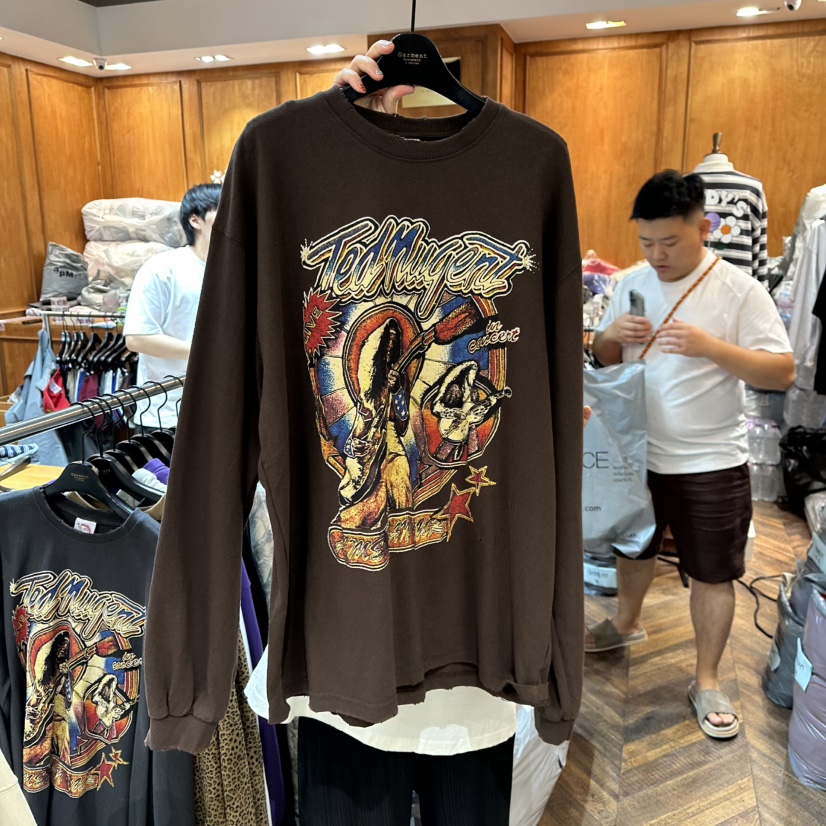 GARMENT-P東大門㊣直郵女裝新款休閑真品推薦時尚職業長袖T恤GARMENT長袖T恤圖色2