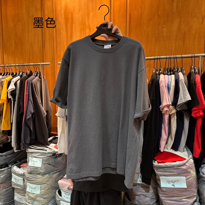 GARMENT-P韓國代購㊣女裝新品25秋冬人氣休閑職業推薦真品T恤GARMENTT恤圖色2