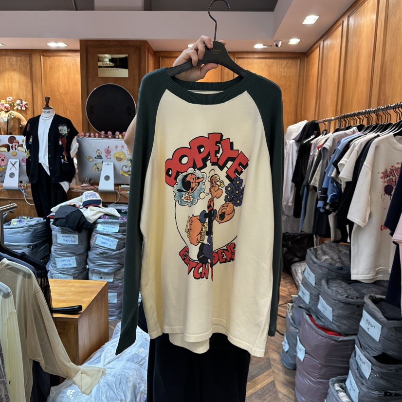 GARMENT-P東大門㊣代購女士新品職業25秋冬人氣真品長袖T恤GARMENT長袖T恤