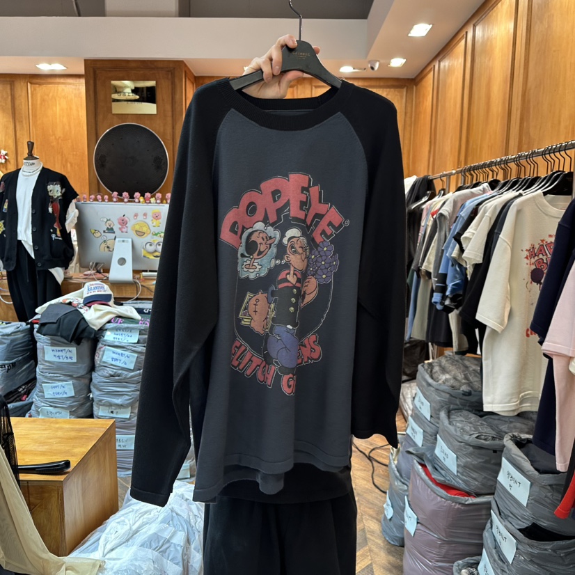 GARMENT-P東大門㊣代購女士新品職業25秋冬人氣真品長袖T恤GARMENT長袖T恤圖色3