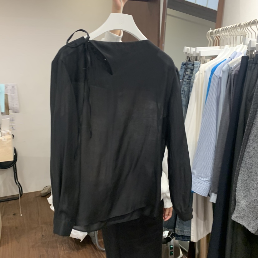 UNDERSTANDING東大門㊣實拍女裝新品25秋冬時尚推薦襯衫蕾絲衫UNDERSTANDING襯衫/蕾絲衫