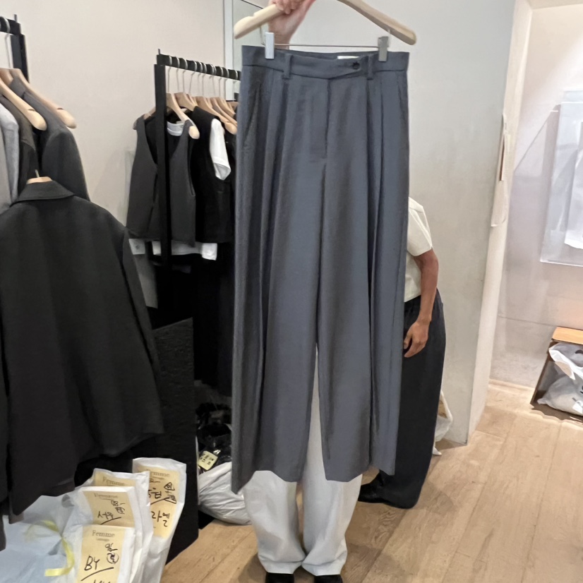 LA MAGIE FEMME韓國代購㊣女士新款時尚真品25秋冬休閑褲Lamagie Femme休閑褲