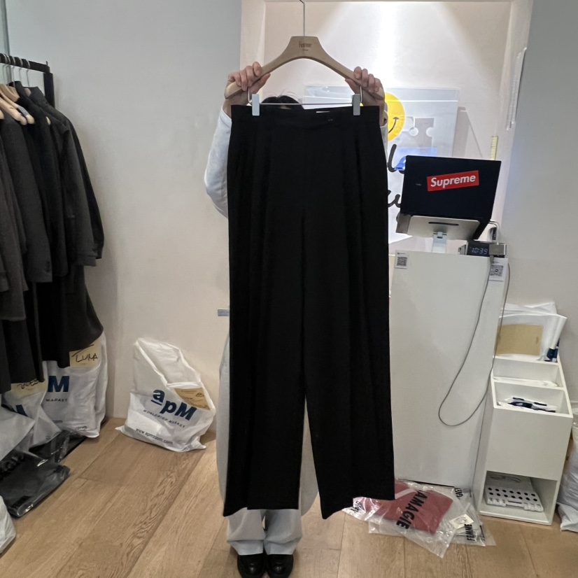 LA MAGIE FEMME韓國代購㊣女士新款時尚真品25秋冬休閑褲Lamagie Femme休閑褲圖色3