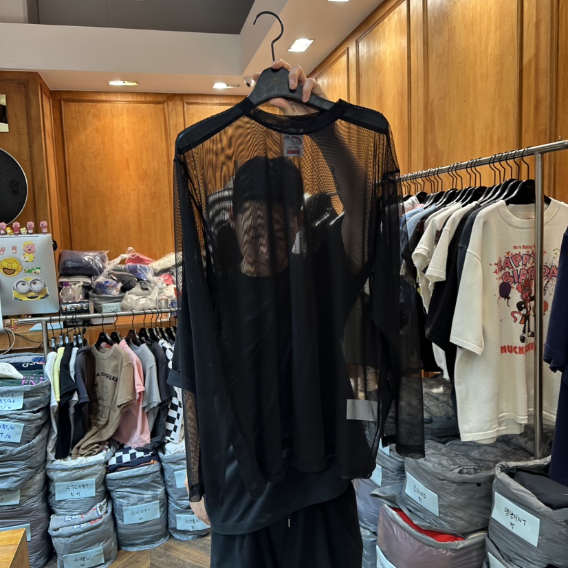 GARMENT-P東大門㊣實拍女裝新款休閑25秋冬推薦真品長袖T恤GARMENT長袖T恤圖色2